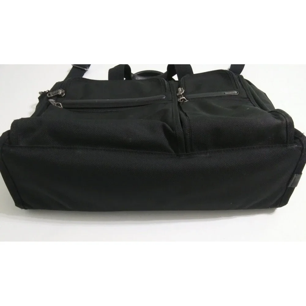 Tumi Alpha 26150D4 Ballistic Nylon Laptop Briefcase Crossbody Bag Shoulder